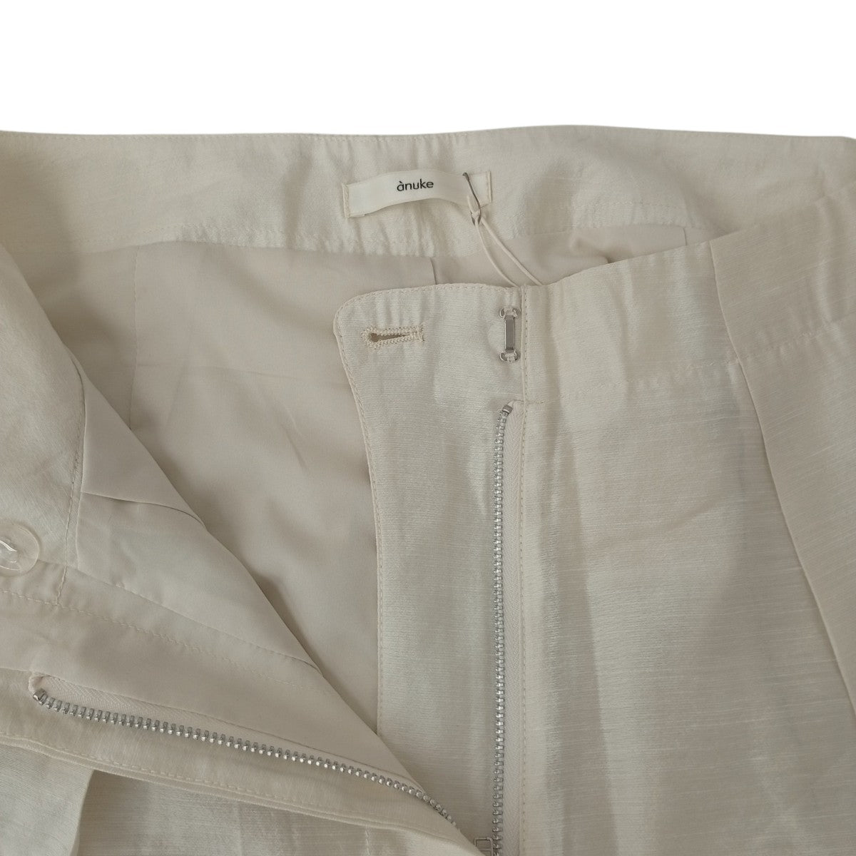 anuke 25SSSheer Tuck Pantsパンツ62510702 古着・中古-3枚目のアイテム画像