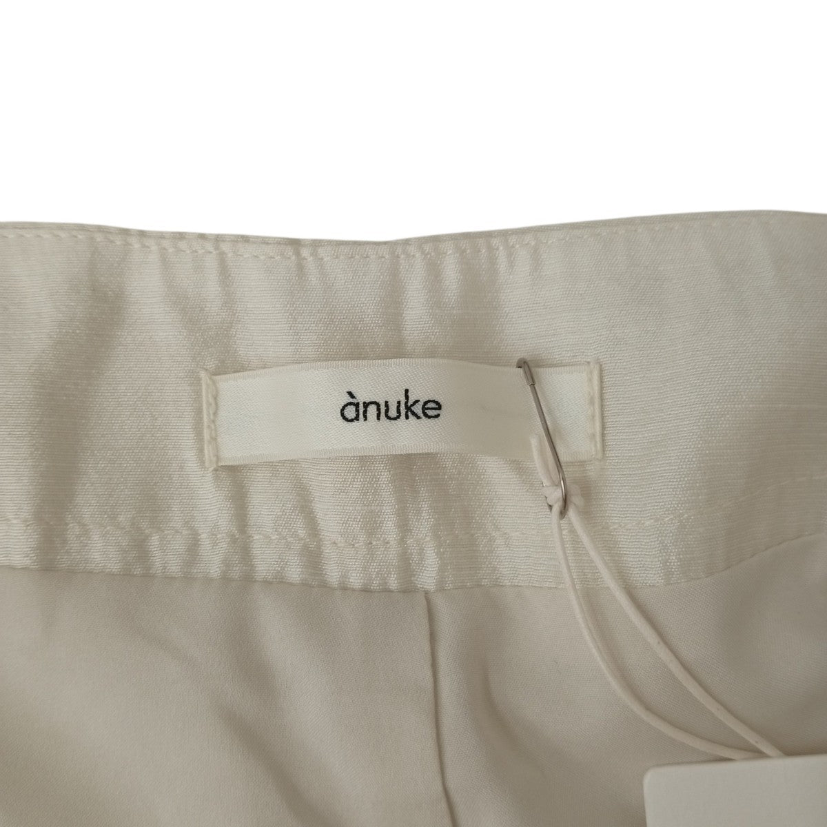 anuke 25SSSheer Tuck Pantsパンツ62510702 古着・中古-4枚目のアイテム画像