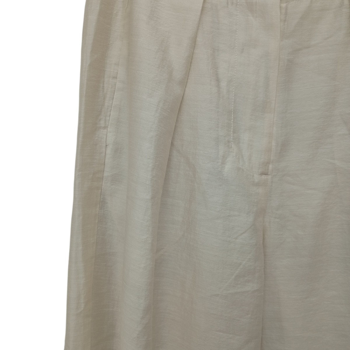 anuke 25SSSheer Tuck Pantsパンツ62510702 古着・中古-6枚目のアイテム画像