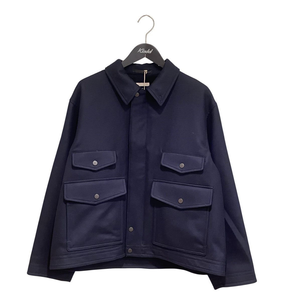 ULTERIOR SUPER FINE LIGHT MELTON SHORT HUNTINGウールジャケットUBS48-KC-205 古着・中古-1枚目のアイテム画像
