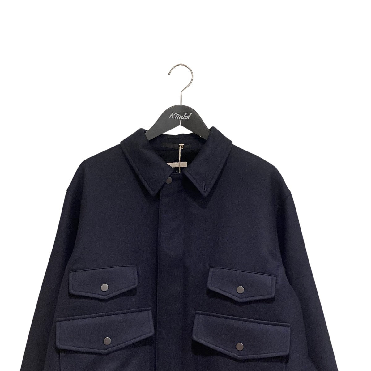 ULTERIOR SUPER FINE LIGHT MELTON SHORT HUNTINGウールジャケットUBS48-KC-205 古着・中古-3枚目のアイテム画像