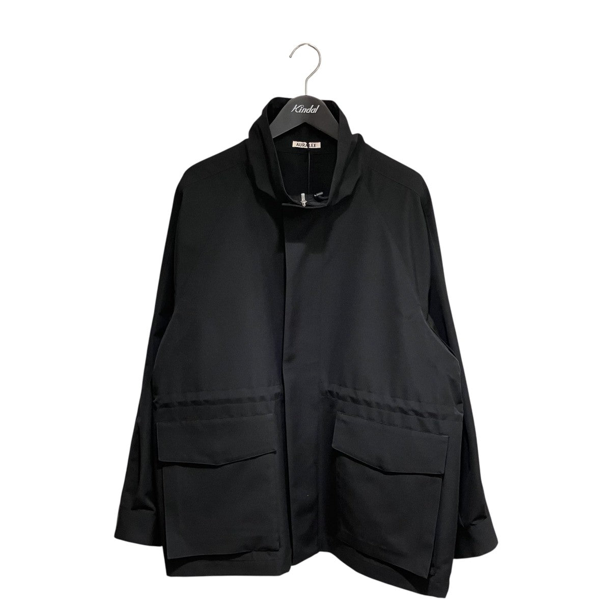 AURALEE 25SSWOOL MAX CANVAS HIGH NECK ZIPジャケットA25SB03WC