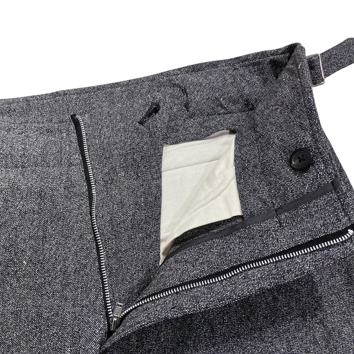 FENDART no tuck trousers side adjusterパンツ 古着・中古-5枚目のアイテム画像