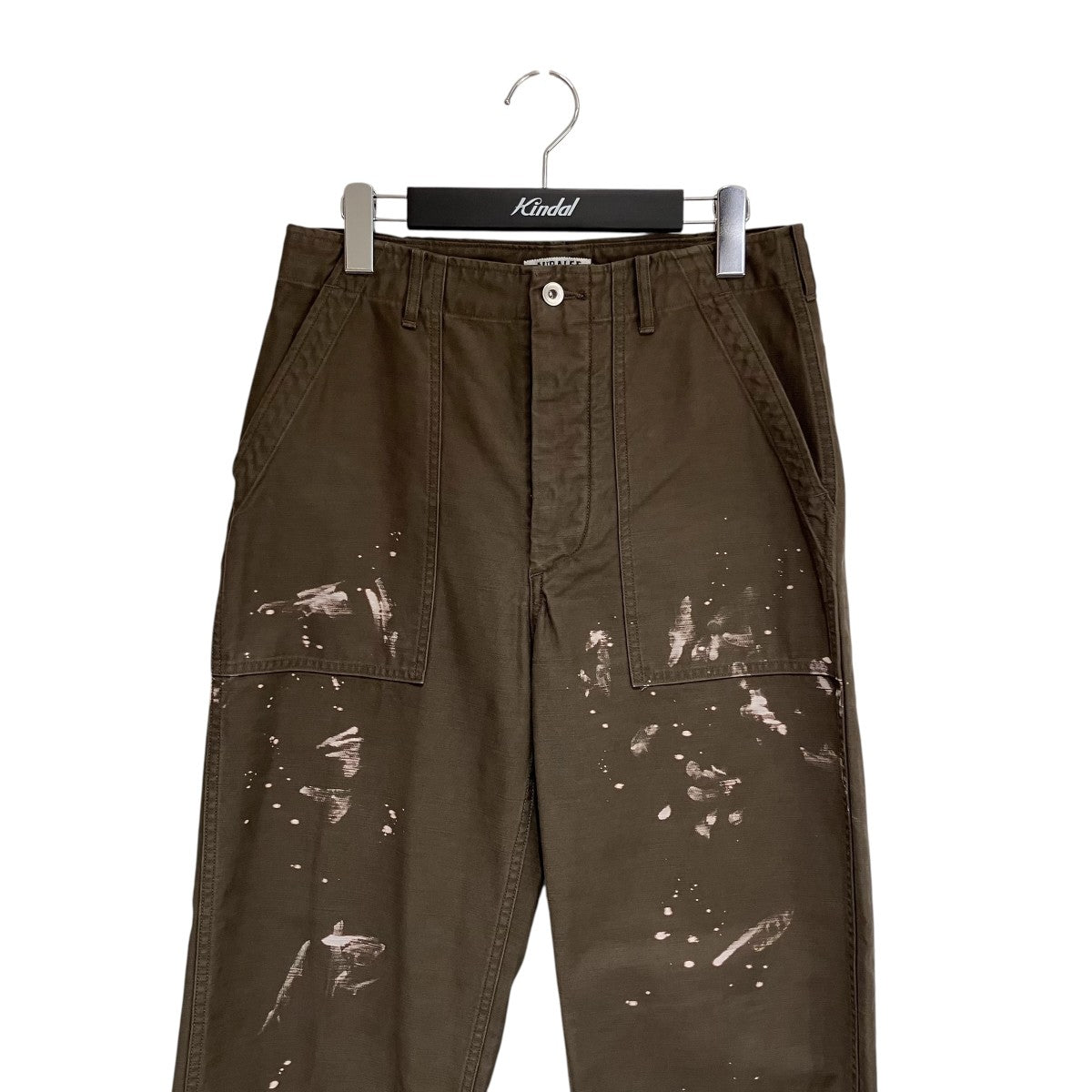 25AWWASHED BAGGY SATIN BLEACHED BAKERパンツA25AP01BP
