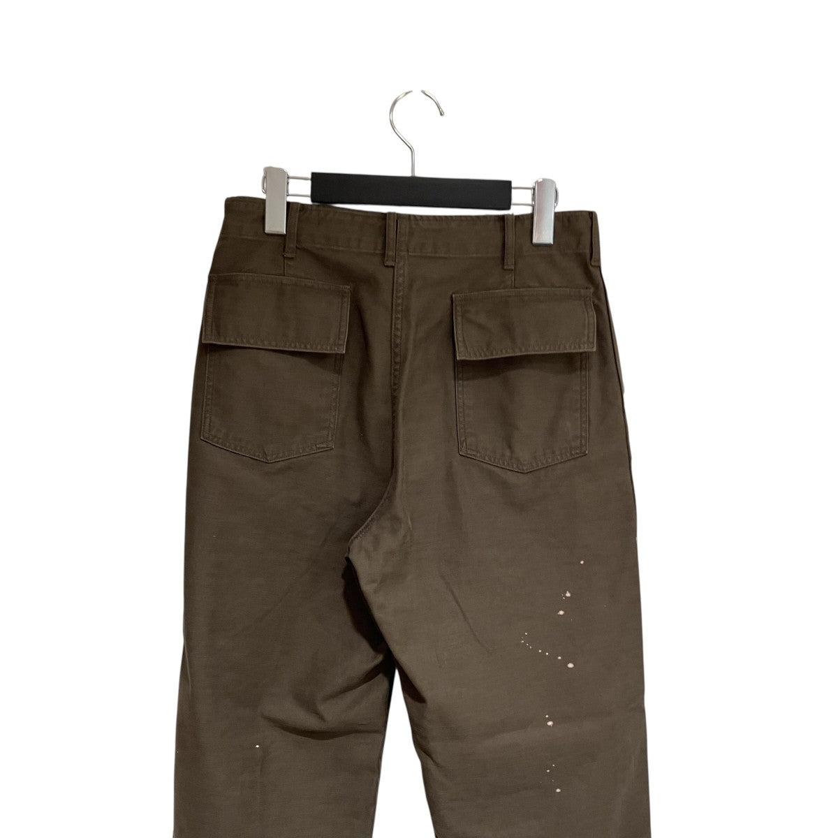 25AWWASHED BAGGY SATIN BLEACHED BAKERパンツA25AP01BP