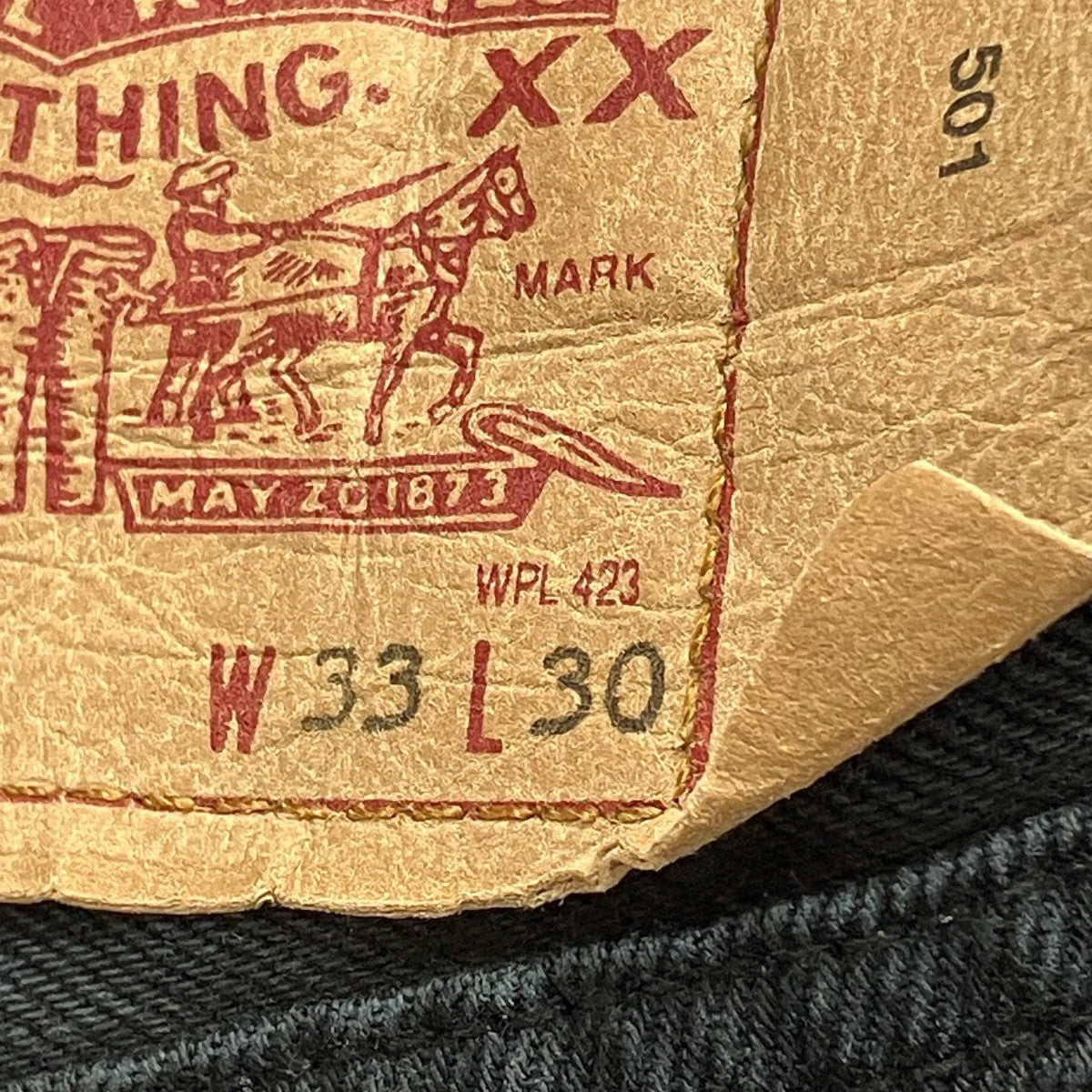 LEVI’S ユーロリーバイスデニムパンツ00501-0165 古着・中古-8枚目のアイテム画像