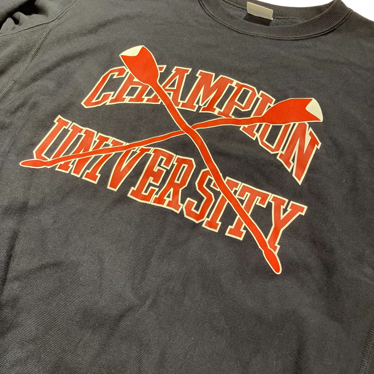 Champion Champion University ロゴスウェットC8-A002 古着・中古-5枚目のアイテム画像