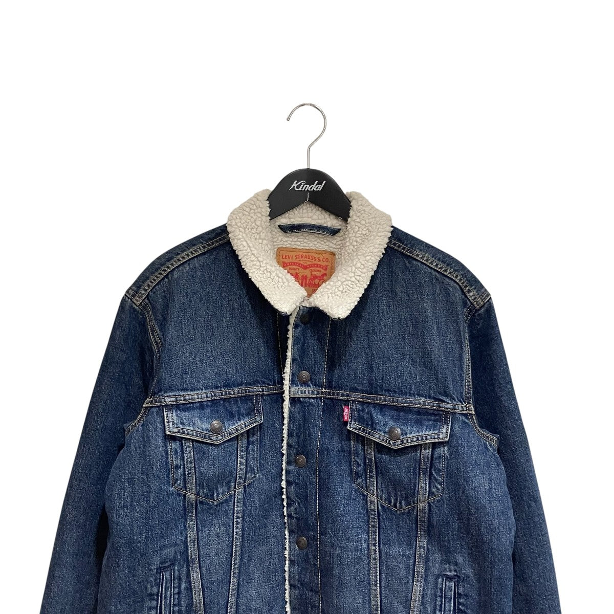 LEVI’S TYPE 3 SHERPA TRUCKERデニムジャケット16365-0186 古着・中古-3枚目のアイテム画像