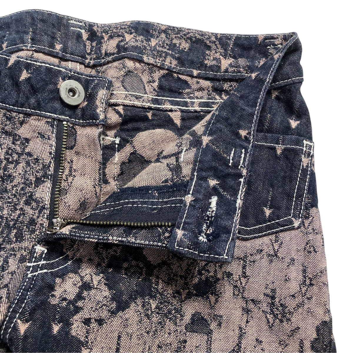 ISSEY MIYAKE 08SSA-POC insideデニムパンツIM81FF020 古着・中古-5枚目のアイテム画像