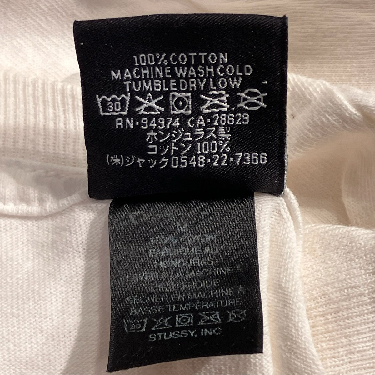 stussy Skull Wings Pigment Dyed長袖Tシャツ 古着・中古-8枚目のアイテム画像
