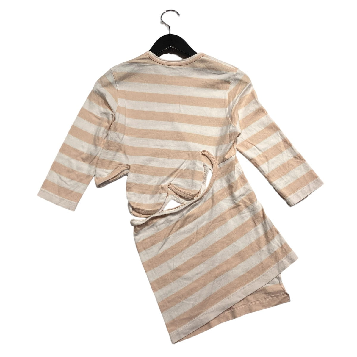 COMME des GARCONS AD2003変形ボーダーカットソーGM-T052 古着・中古-2枚目のアイテム画像