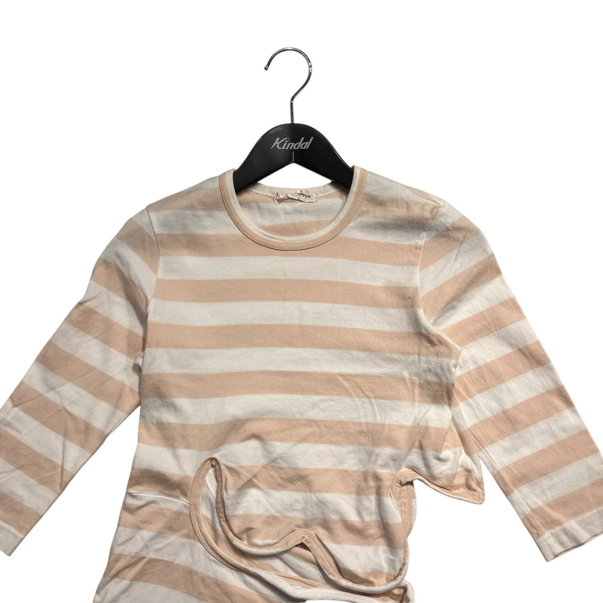 COMME des GARCONS AD2003変形ボーダーカットソーGM-T052 古着・中古-3枚目のアイテム画像