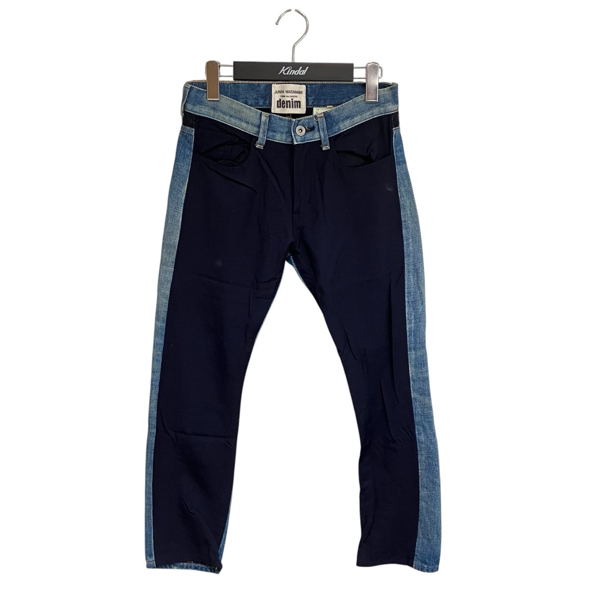 JUNYA WATANABE CDG ラメポケットウール切替デニムパンツXP-P011 古着・中古-1枚目のアイテム画像