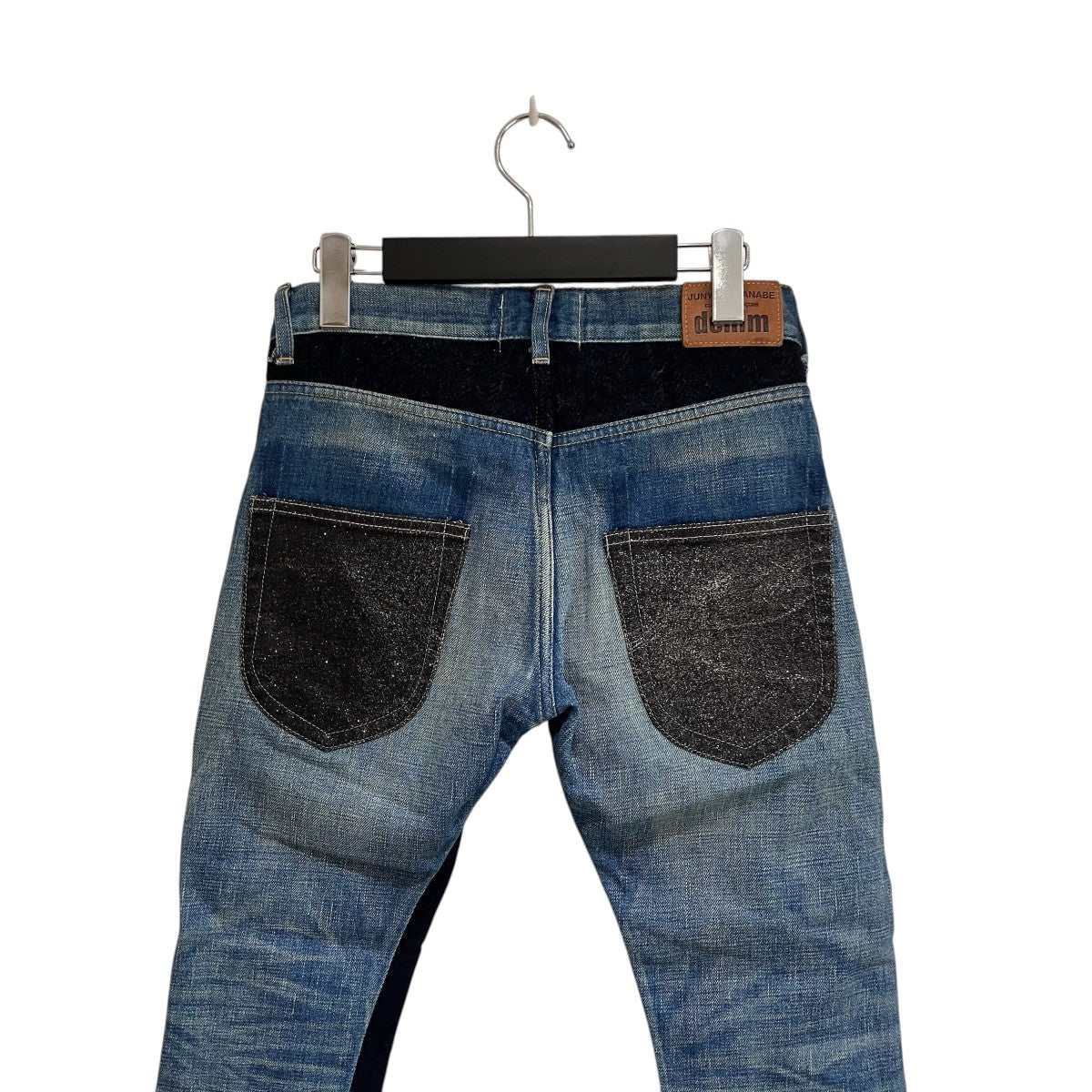 JUNYA WATANABE CDG ラメポケットウール切替デニムパンツXP-P011 古着・中古-4枚目のアイテム画像