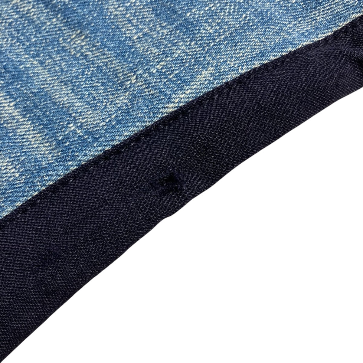 JUNYA WATANABE CDG ラメポケットウール切替デニムパンツXP-P011 古着・中古-6枚目のアイテム画像
