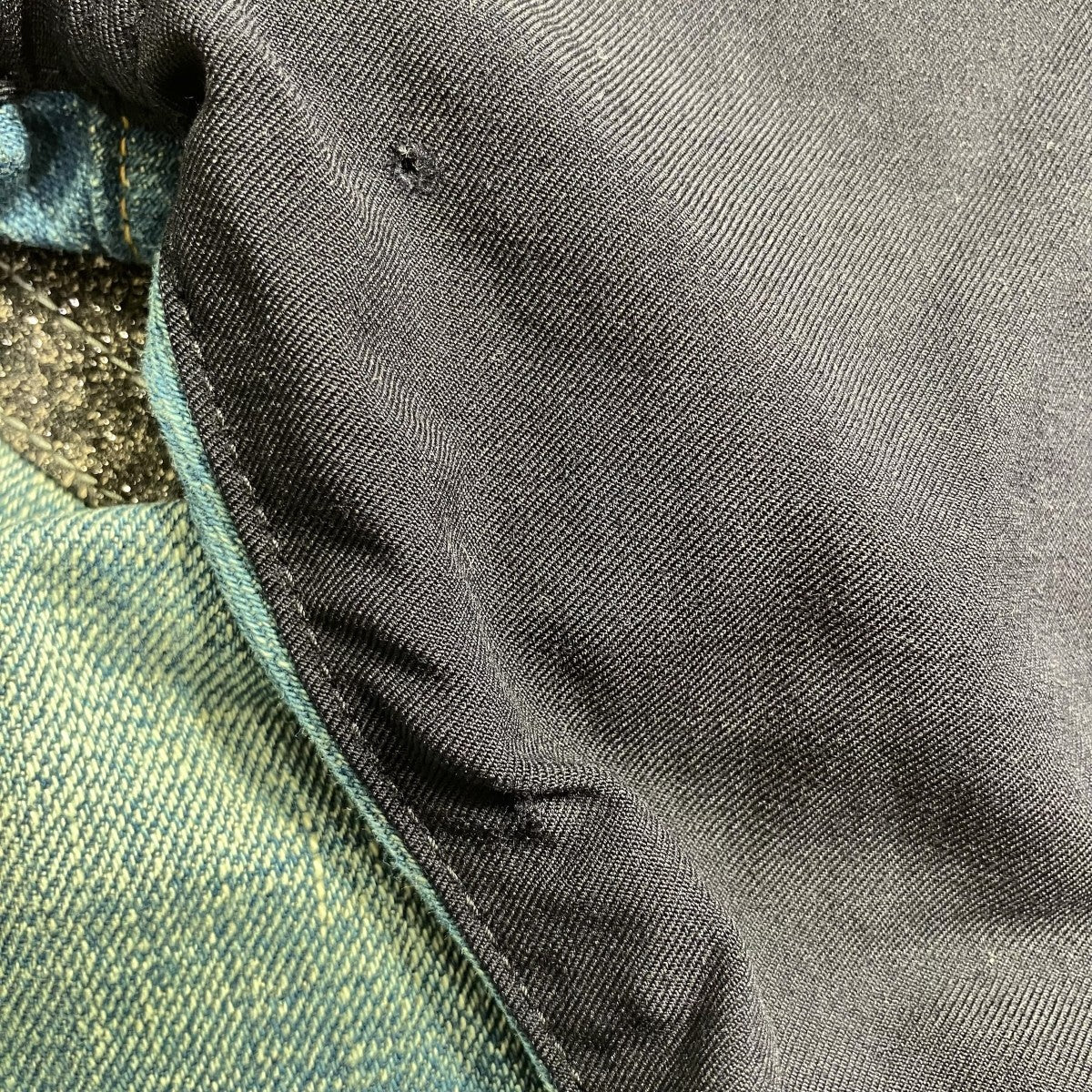JUNYA WATANABE CDG ラメポケットウール切替デニムパンツXP-P011 古着・中古-8枚目のアイテム画像