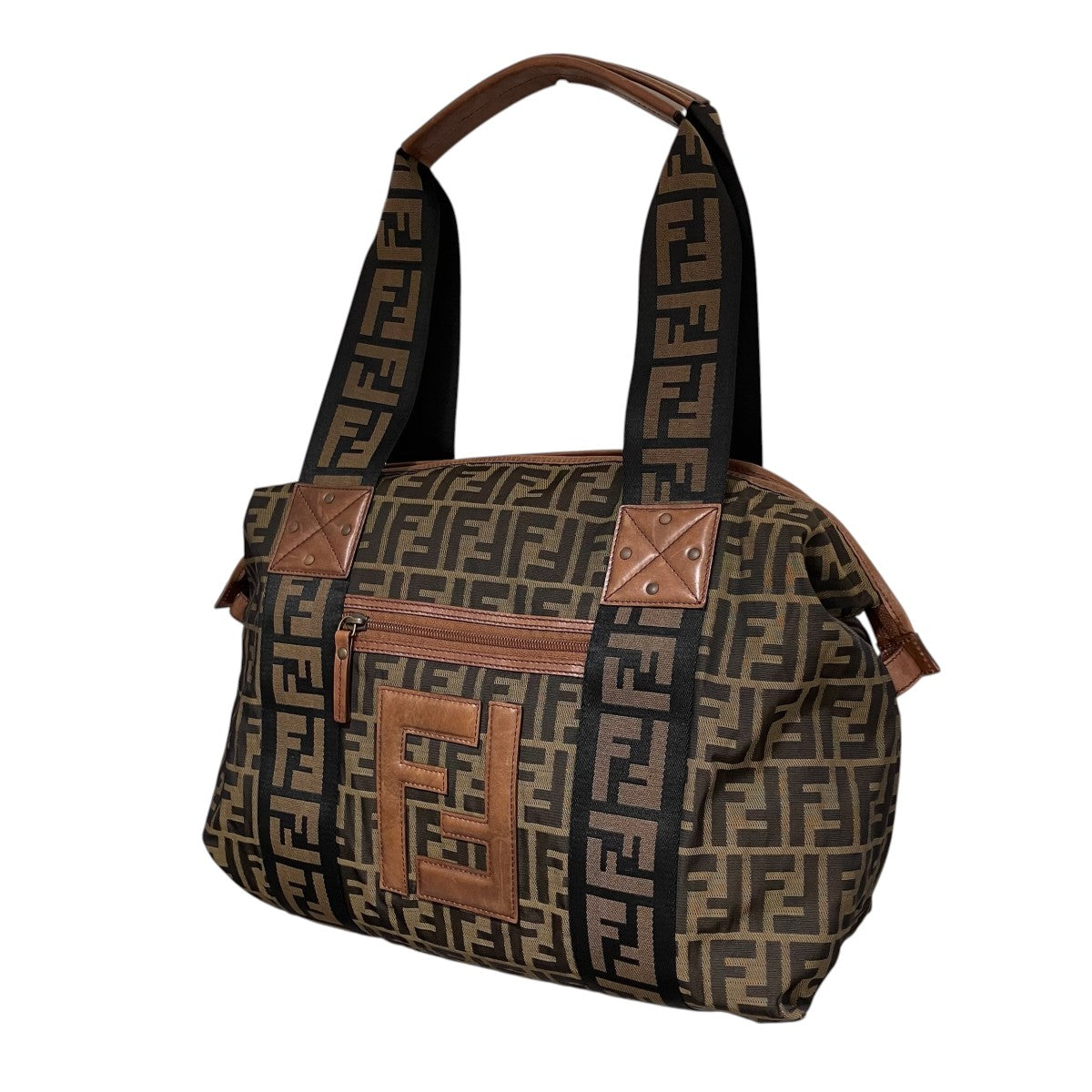 FENDI ズッカ柄ハンドバッグ7VS070 古着・中古-1枚目のアイテム画像