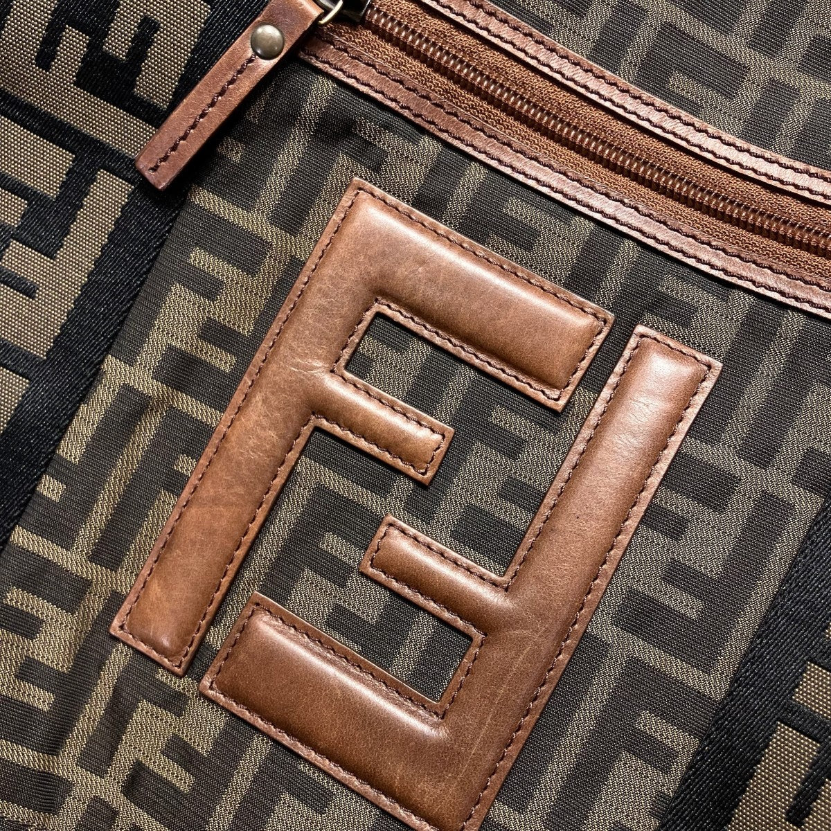 FENDI ズッカ柄ハンドバッグ7VS070 古着・中古-9枚目のアイテム画像