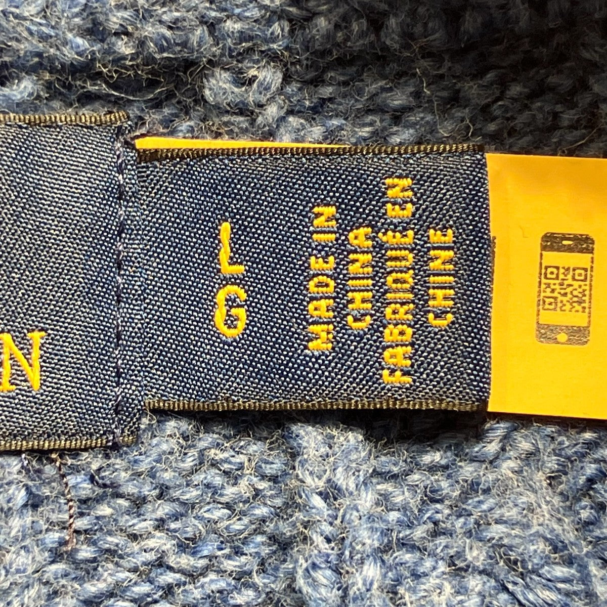 POLO RALPH LAUREN ジップニット 古着・中古-8枚目のアイテム画像