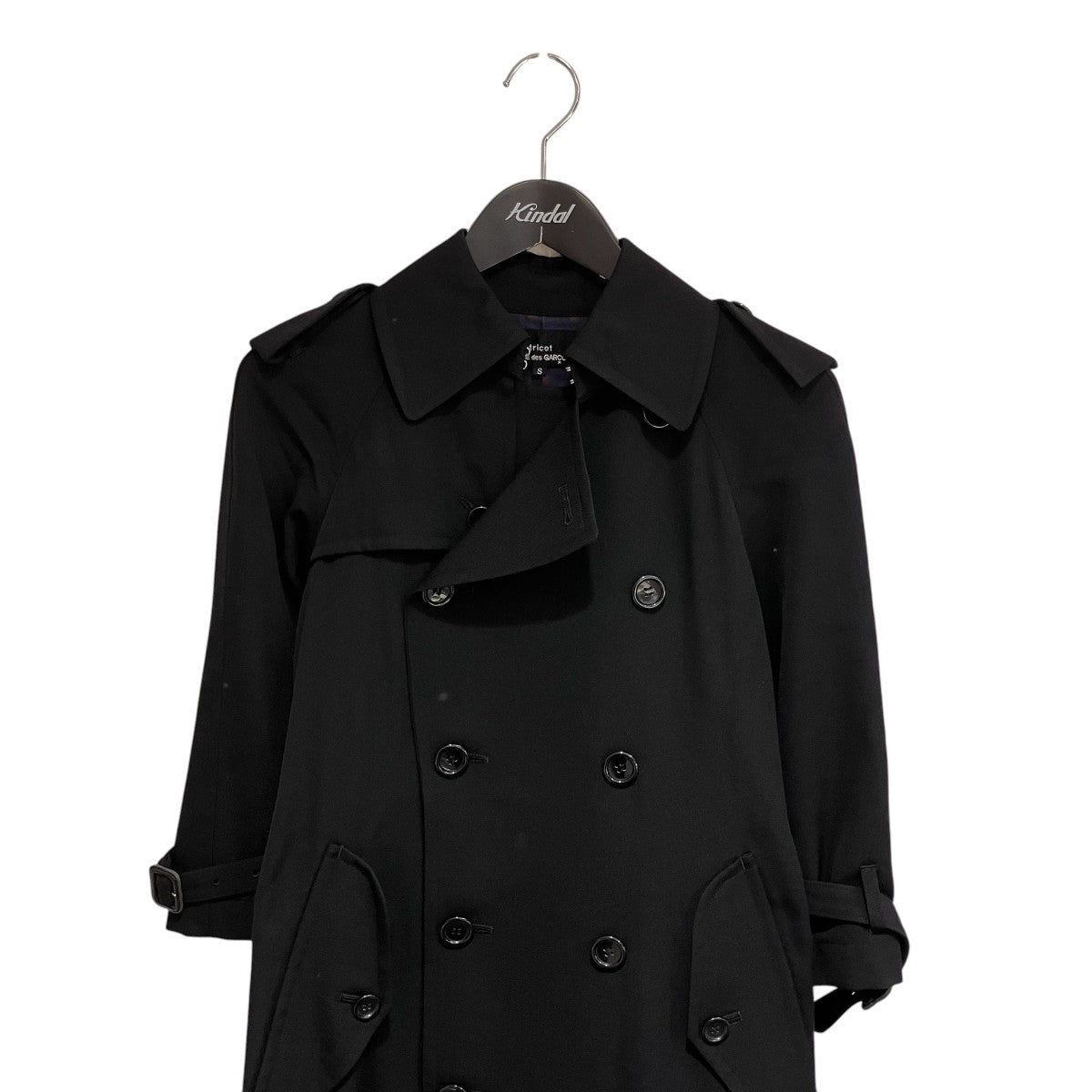 tricot COMME des GARCONS トレンチコートTB-C003 古着・中古-3枚目のアイテム画像