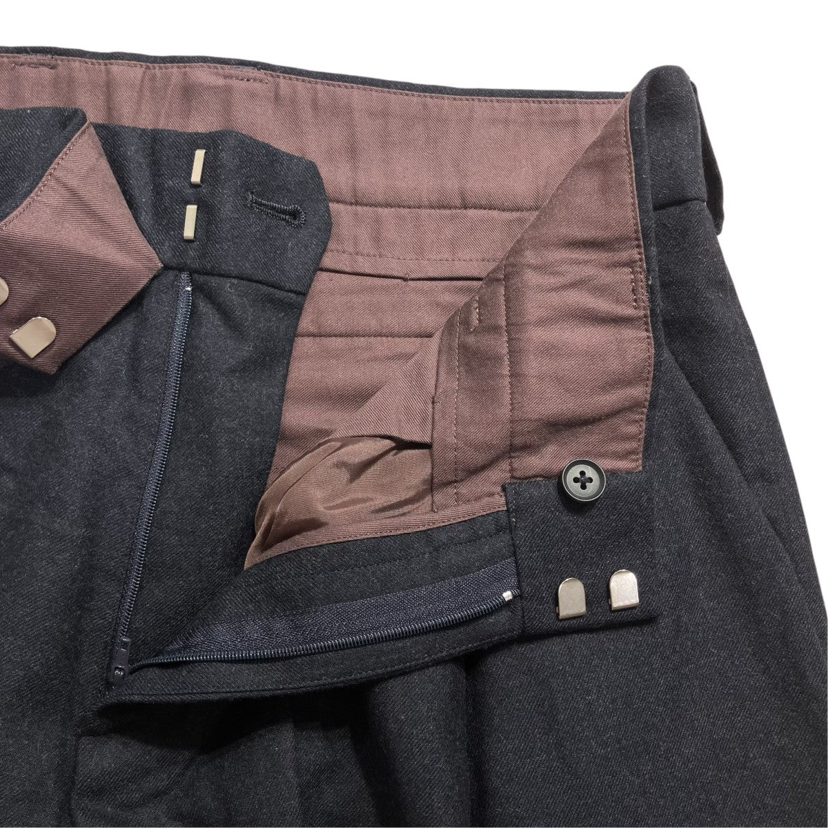 KOLOR WOOL FLANNEL TROUSERSウールパンツ21WCM-P12111 古着・中古-5枚目のアイテム画像