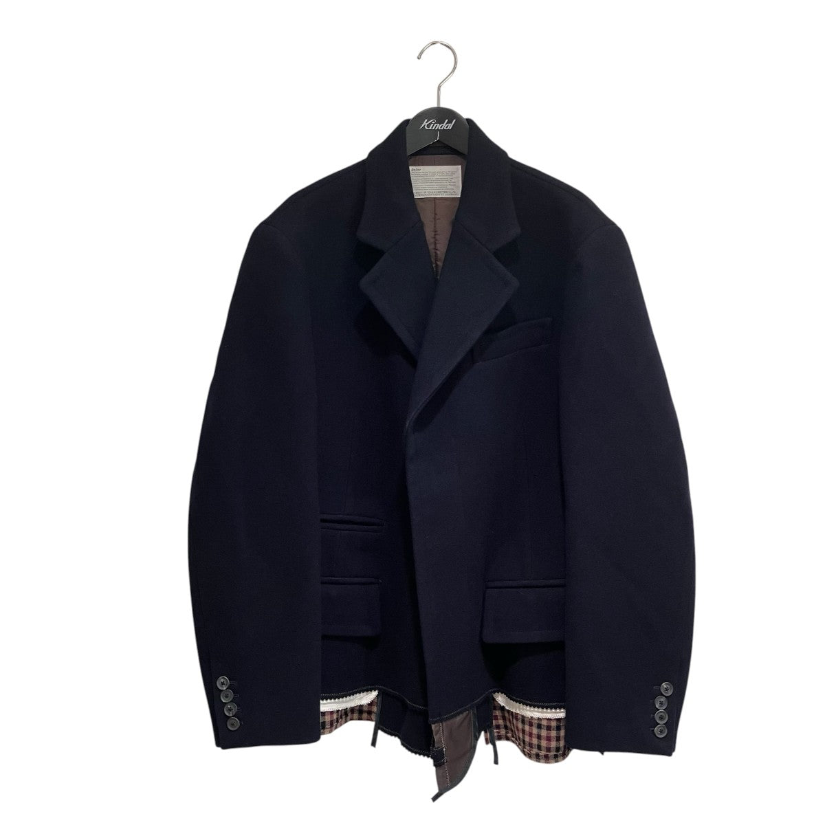 KOLOR 24AWCUT OUT COATコート24WCM-J02106 古着・中古-1枚目のアイテム画像