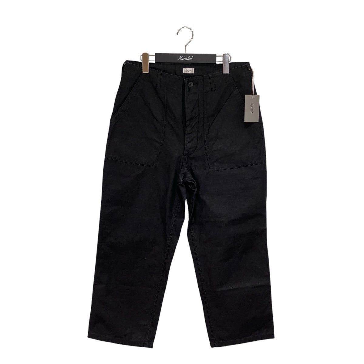 CIOTA Back Satin Baker Wide StraightパンツPTLM-152 古着・中古-1枚目のアイテム画像