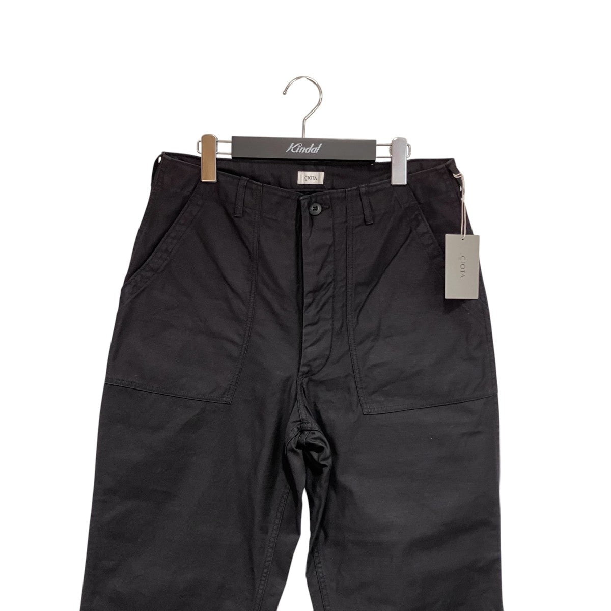 CIOTA Back Satin Baker Wide StraightパンツPTLM-152 古着・中古-3枚目のアイテム画像