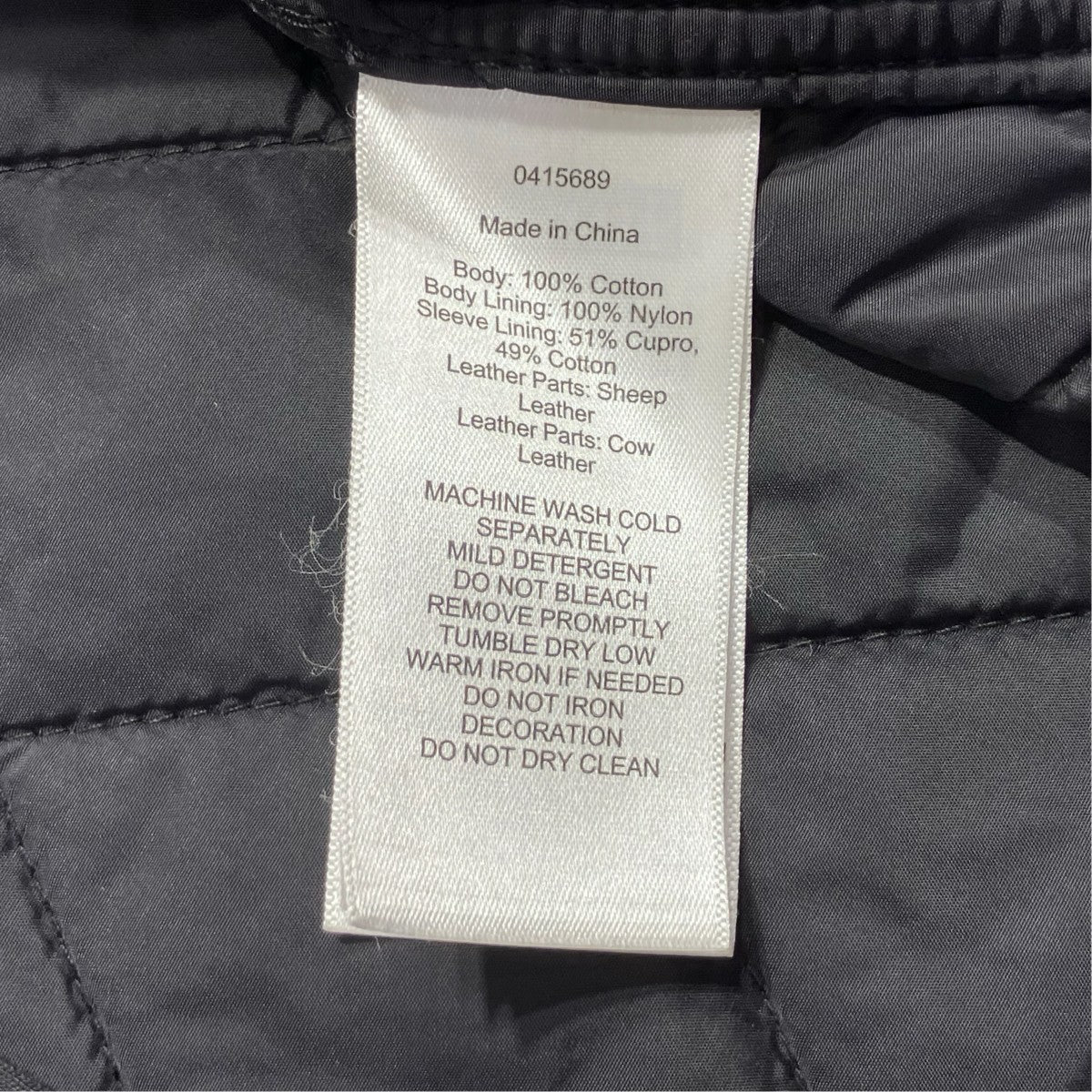 POLO RALPH LAUREN キルティングジャケット0415689 古着・中古-10枚目のアイテム画像