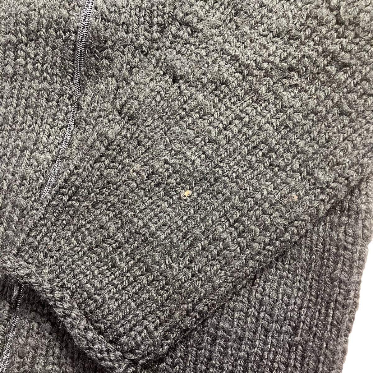 YOHJI YAMAMOTO ジップニットジャケットMK-K26-906 古着・中古-7枚目のアイテム画像