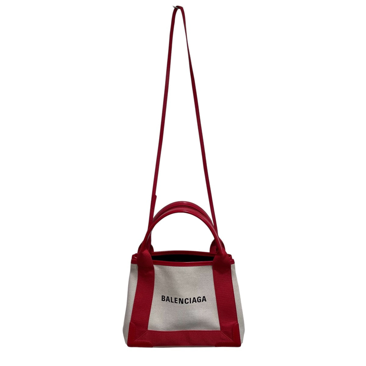 BALENCIAGA XS キャンバス ロゴ ポーチ付き2WAYバッグ390346 古着・中古-7枚目のアイテム画像