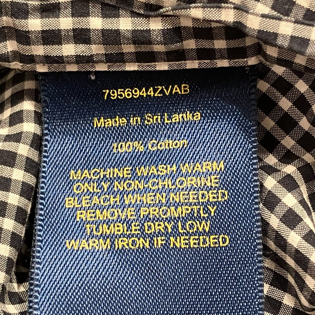RALPH LAUREN チェックシャツ 古着・中古-6枚目のアイテム画像