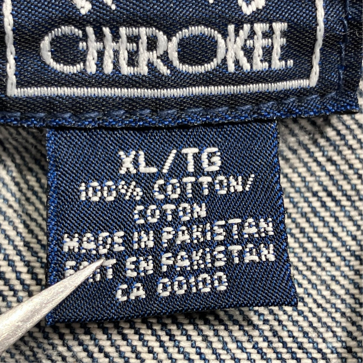 CHEROKEE 90Sデニムジャケット 古着・中古-7枚目のアイテム画像