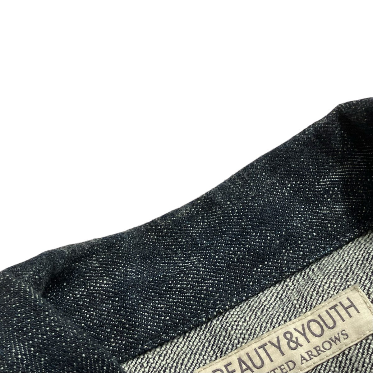 BEAUTY＆YOUTH スラブデニムジャケット1225-1-000001 古着・中古-5枚目のアイテム画像