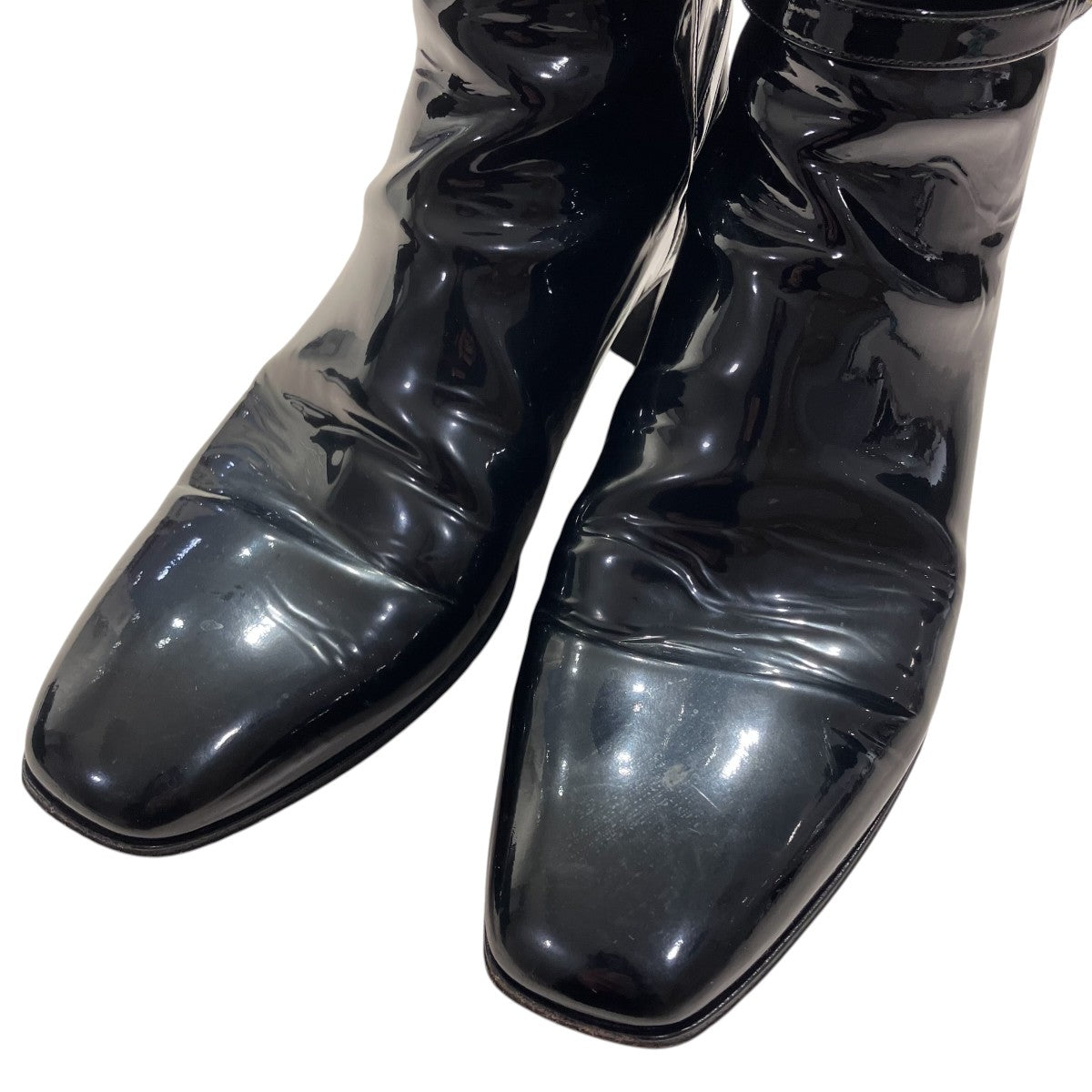 Saint Laurent Paris エナメルブーツ717452 古着・中古-6枚目のアイテム画像