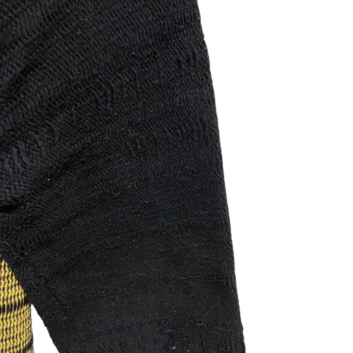 DIESEL ダメージ加工ニット 古着・中古-5枚目のアイテム画像