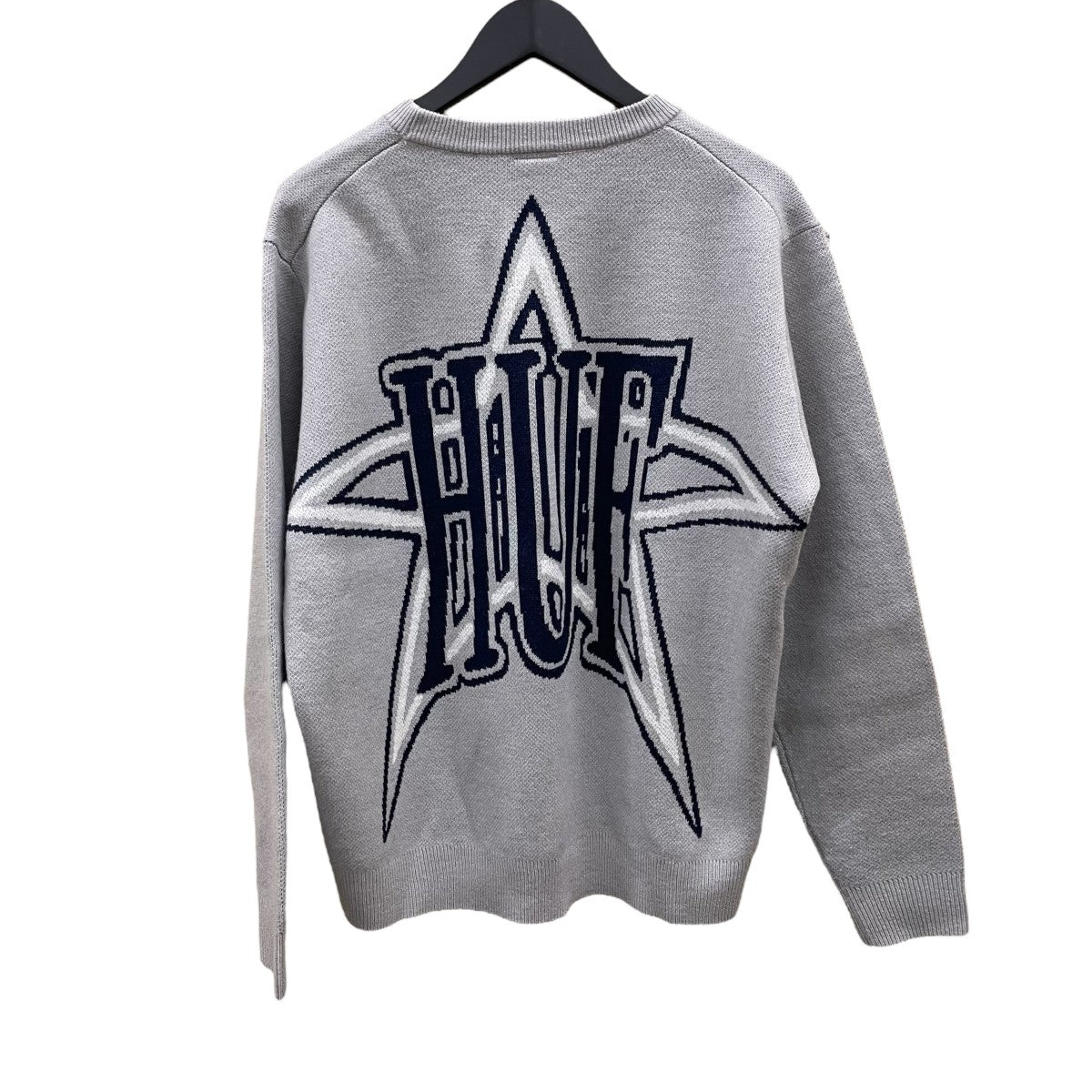 HUF(ハフ) GALACTIC JACQUARD SWEATERニットセーター ライト