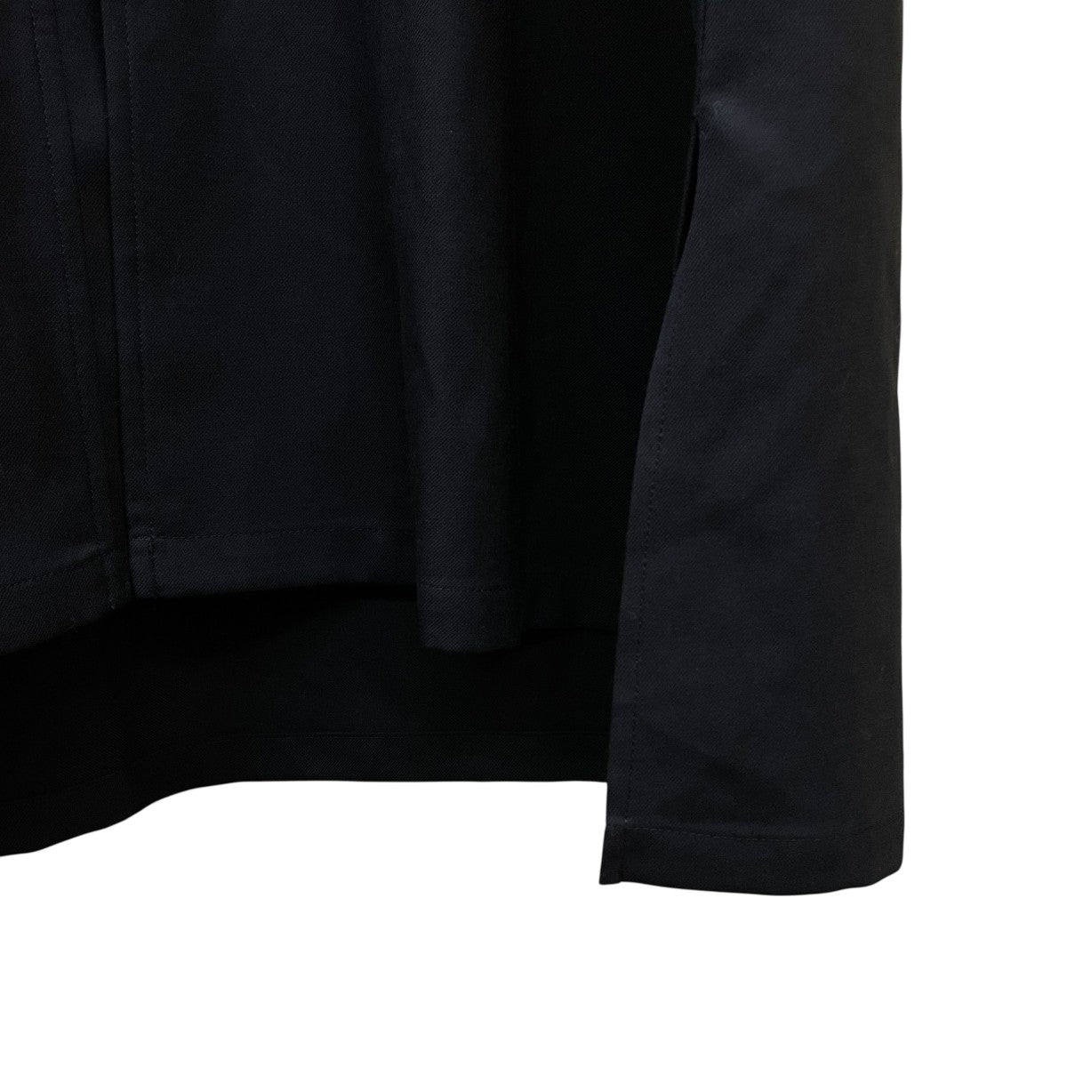 GROUND Y(グラウンドワイ) GABARDINE ZIP-UP STANDING COLLAR