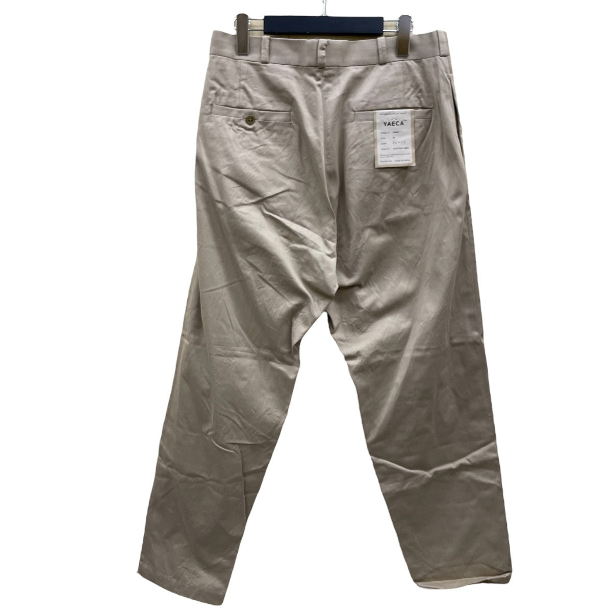 YAECA チノパン カーキ 32 YAECA チノパン スタンダード KHAKI 〔メンズ〕 YAECA通販
