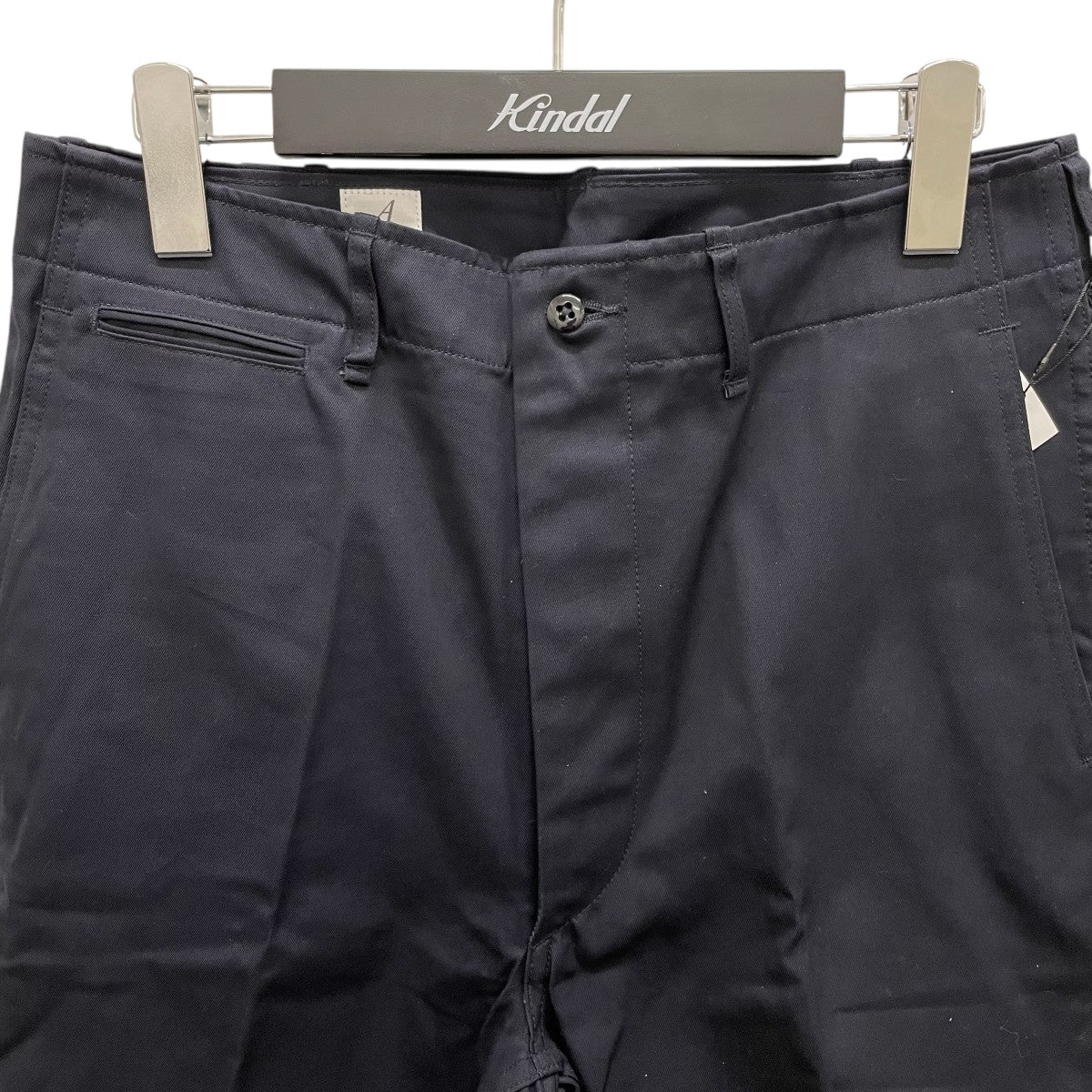 anatomica チノ2 ブラック コットン ギャバジン 33 オーダー品