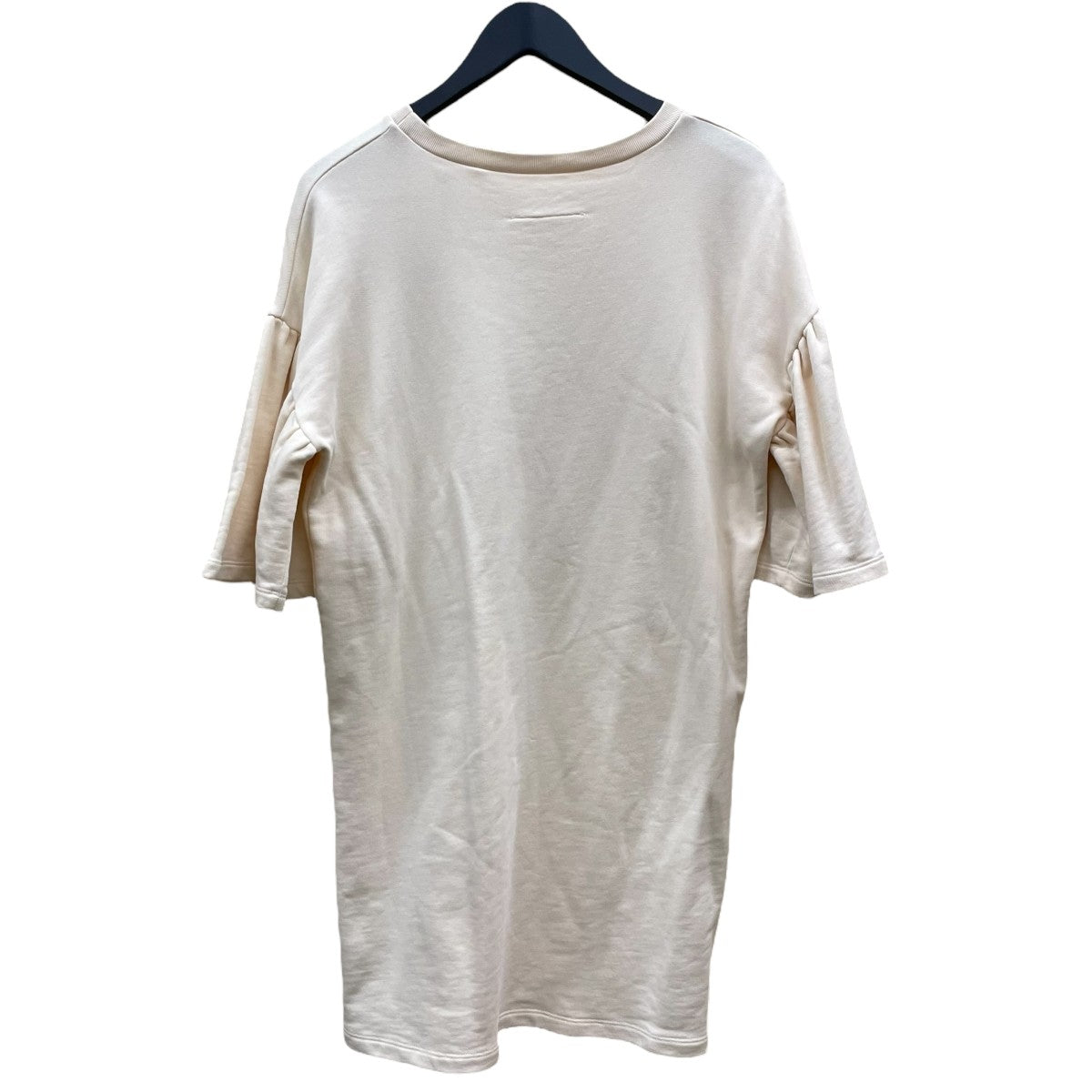 MM6 Maison Margiela ノースリーブスウェットワンピース フリル