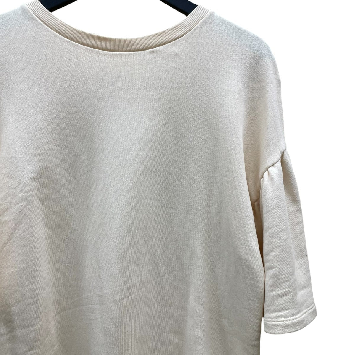 MM6 Maison Margiela ノースリーブスウェットワンピース フリル
