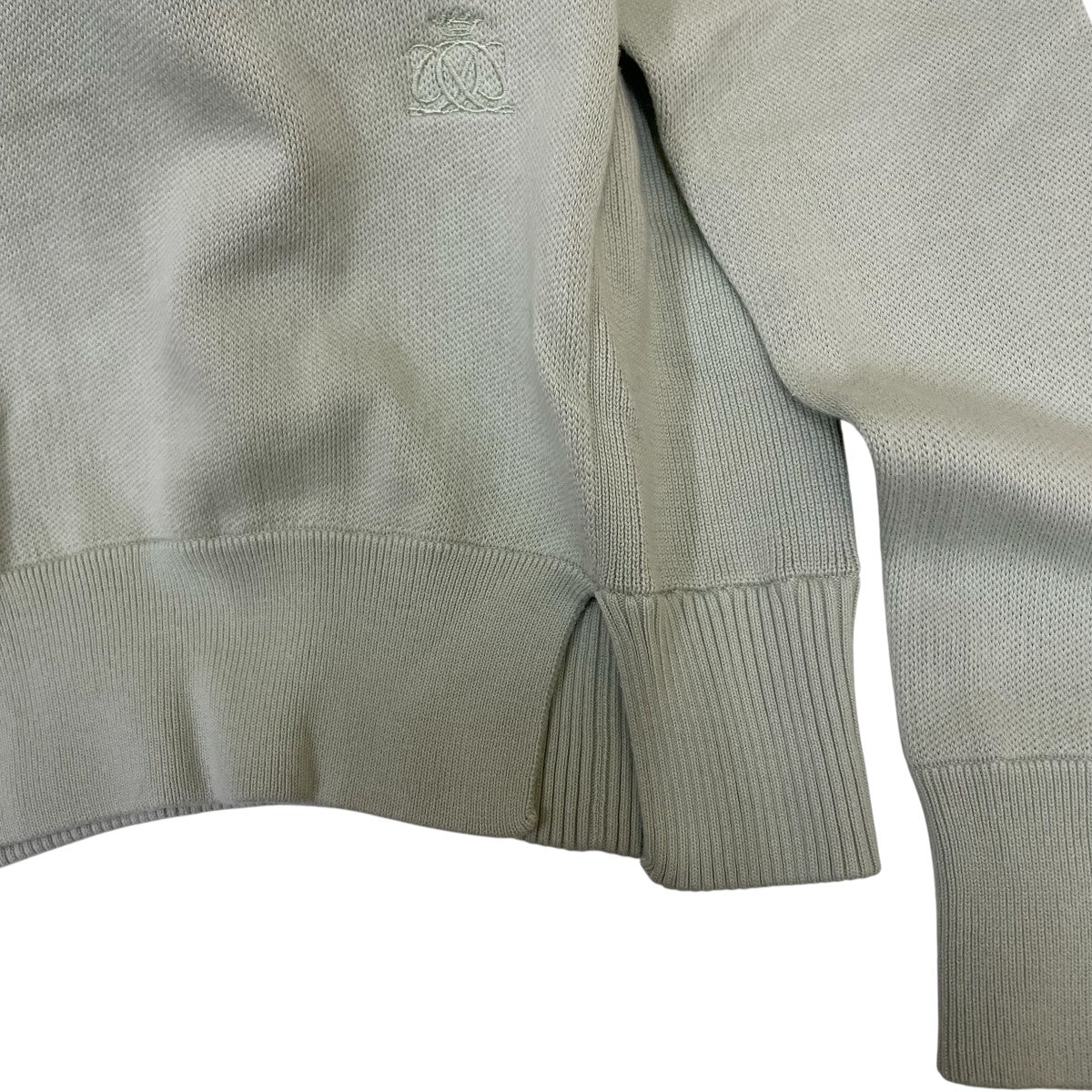 Drawer(ドゥロワー) インレイ編みクルーネックニット6513-199-0973  