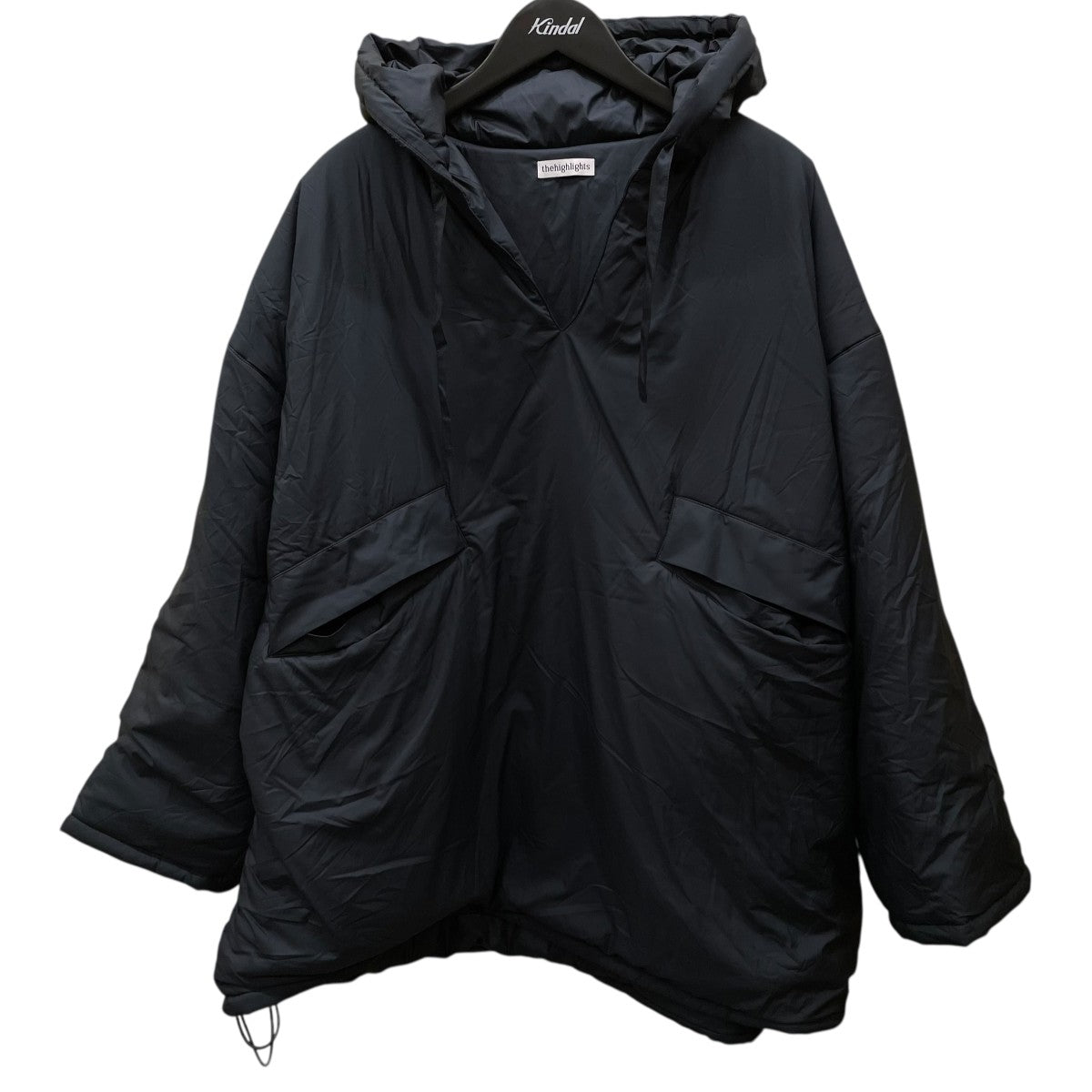 新品未使用ザハイライツthehighlights ジャケット thehighlights(ザ ハイライツ) フーデッド中綿ジャケット