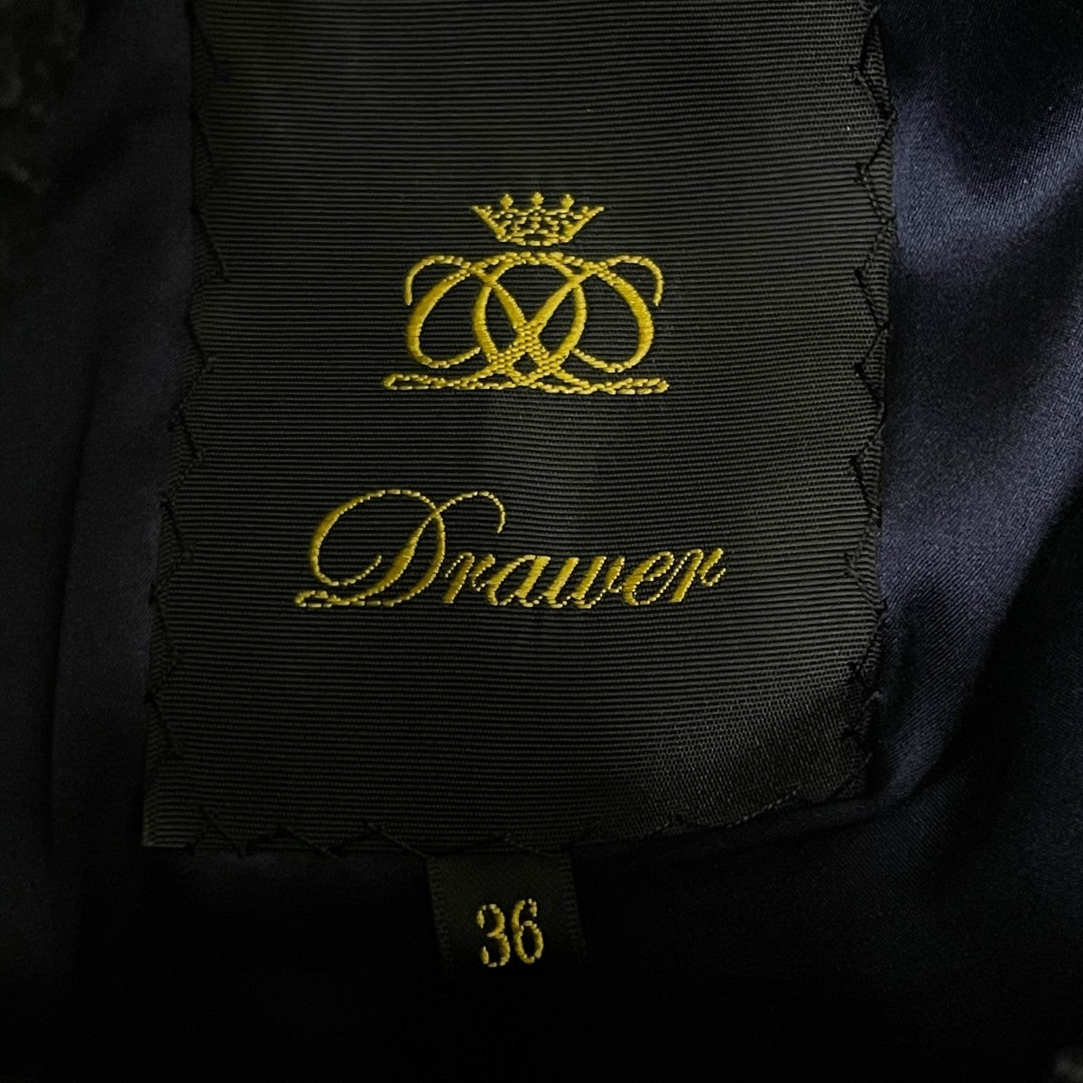 【美品！】Drawer ドゥロワー　アストラカンファーブルゾン　ブラック ドゥロワー｜ユナイテッドアローズ公式通販