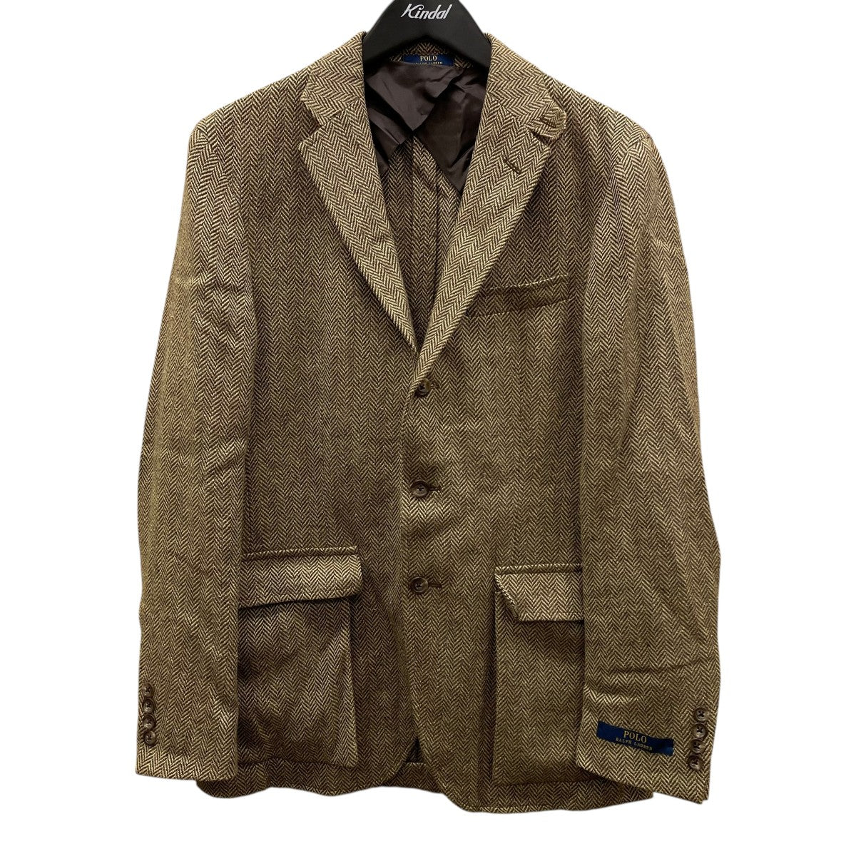 RALPH LAUREN(ラルフローレン) ヘリンボーン テーラードジャケット