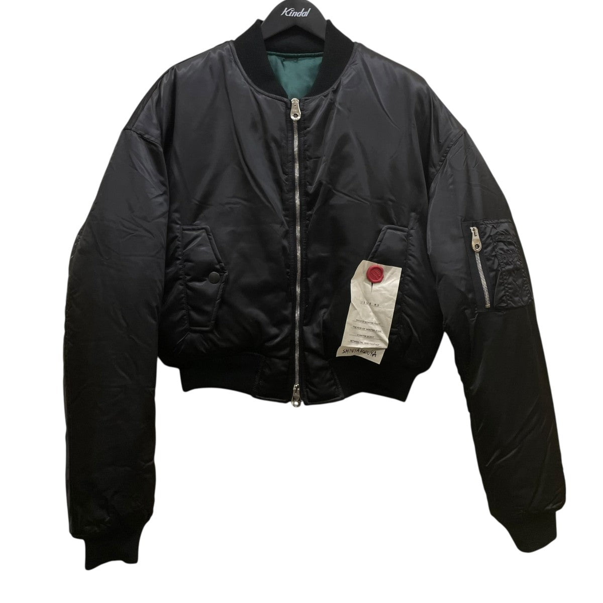 SHINYA KOZUKA(シンヤコヅカ) BOMBER WITH NO BIJOUボンバージャケット