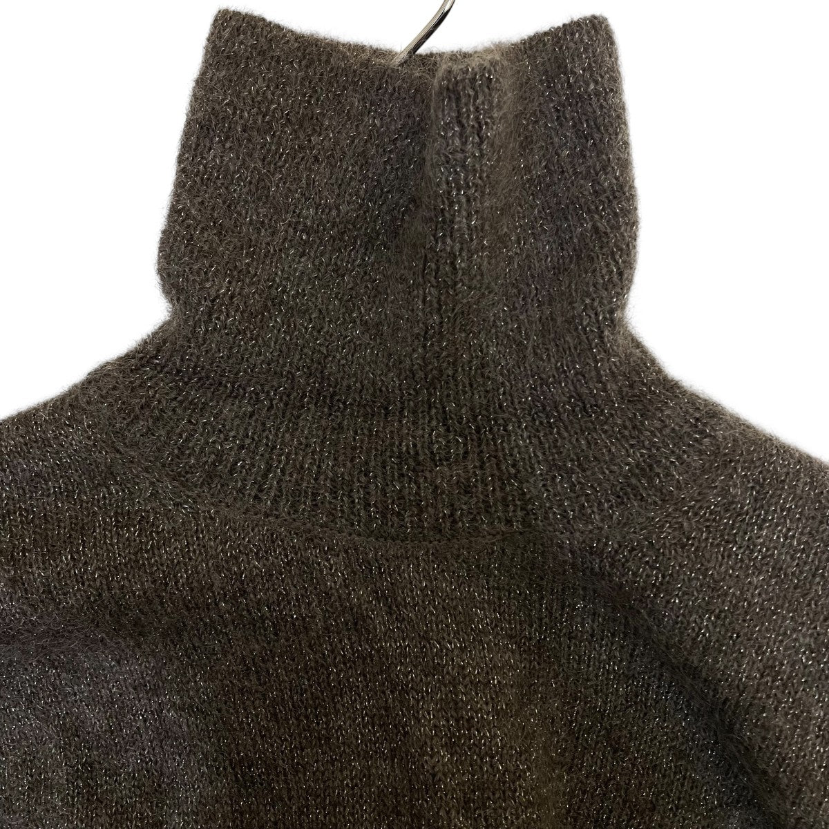 MOHAIR GLITTER KNIT TURTLE NECK LSハイネックニットST.1011