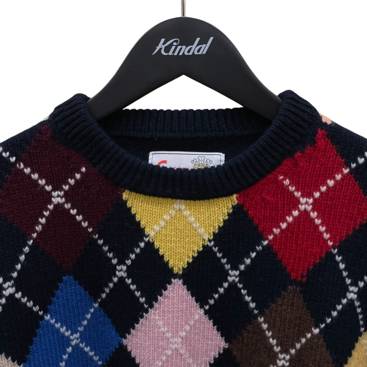 CORGI(コーギ) MR YATANI ARGYLE PULLOVERニットセーター