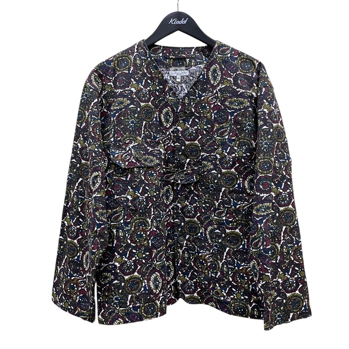 23SScotton batik総柄ジャケット